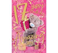 Me To You Tatty Teddy Age 17 Birthday Card, Have An Amazing Day - Official Collection