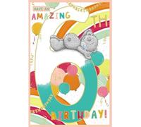 Me To You Tatty Teddy Age 6 Birthday Card, Have An Amazing Birthday! - Official Collection
