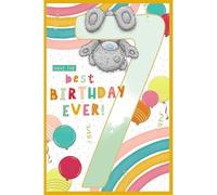 Me To You Tatty Teddy Age 7 Birthday Card, Have The Best Birthday Ever! - Official Collection