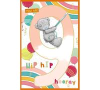 Me To You Tatty Teddy Age 9 Birthday Card, Hip Hip Hooray! - Official Collection
