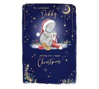 Me To You Tatty Teddy Amazing Daddy Christmas Card, Tatty Teddy With Christmas Stocking 6x9ins - Official Collection