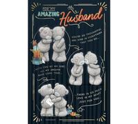 Me To You Tatty Teddy Amazing Husband Birthday Card