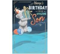 Me To You Tatty Teddy Amazing Son Happy Birthday Card