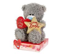 Me To You Tatty Teddy Bear 7" Love Bear - HEART, YOU ARE THE BEST VP701045