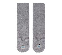 Me to You Tatty Teddy Bear Head Socks Blue