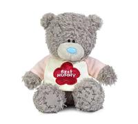 Me to You Tatty Teddy 'Best Mummy Ever' 10cm Plush Bear With Satin Tag - Official Collection