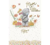 Me to You Tatty Teddy 'Blooming Marvellous' Mother's Day Card 5 x 7" - Official Collection