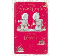 Me To You Tatty Teddy Christmas Card For A Special Couple, Luxury Card With Illustrated Paper Insert 6x9ins - Official Collection