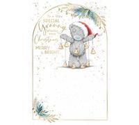 Me To You Tatty Teddy Christmas Card For A Special Granny 5x8ins - Official Collection