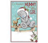 Me to You Tatty Teddy Christmas Card - Mummy from Little Girl