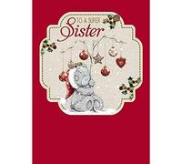Me to You Tatty Teddy Christmas Card - Sister
