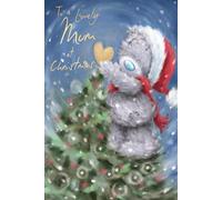 Me To You Tatty Teddy Christmas Card To A Lovely Mum, Tatty Teddy With Tree, Sketchbook Design 6x9ins - Official Collection