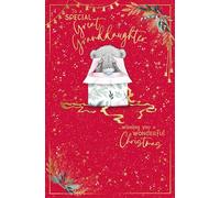 Me To You Tatty Teddy Christmas Card To A Special Great Granddaughter 5x8ins - Official Collection
