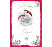 Me To You Tatty Teddy Christmas Card To A Very Special Mam, Tatty Teddy In The Snow, 6x9ins - Official Collection