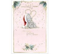 Me To You Tatty Teddy Christmas Card To An Amazing Nana 5x8ins - Official Collection