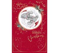 Me To You Tatty Teddy Christmas Card To An Amazing Sister 6x9ins - Official Collection