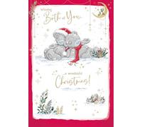 Me To You Tatty Teddy Christmas Card To Both Of You, Tatty Teddy Bears In Snow 6x9ins - Official Collection