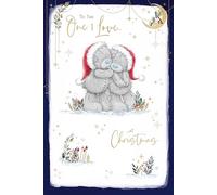 Me To You Tatty Teddy Christmas Card To The One I Love, Tatty Teddy, 6x9ins - Official Collection