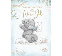 Me to You Tatty Teddy Congratulations On Your New Job Greeting Card 5 x 7 Inches (12 x 17 Cms) - Official Collection
