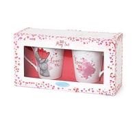 Me to You Tatty Teddy Couples Mug Gift Set - Valentines Gift