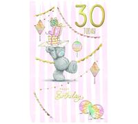 Me To You Tatty Teddy Cute 30th Birthday Card Bear Stacking Gifts - Official Collection 6 x 9