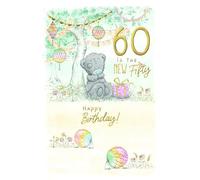Me To You Tatty Teddy Cute 60th Birthday Card, 60 Is The New Fifty - Official Collection 6 x 9