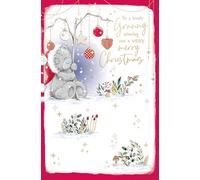 Me To You Tatty Teddy Cute Christmas Card Lovely Granny 5x8ins - Official Collection