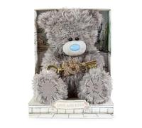 Me to You Tatty Teddy Cute Plush 18th Birthday Bear With Key 19cm-High Presented On Premium Gift Plinth - Signature Collection