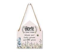 Me to You Tatty Teddy Decorative Wall Plaque 'Love Grows' 8 x 10cm - Official Collection