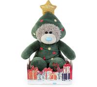 Me To You Tatty Teddy Dressed As Christmas Tree 13Cm-High Bear On Gift Plinth Official Collection