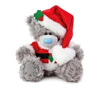 Me to You Tatty Teddy Dressed As Santa 19cm High - Official Signature Collection, Grey