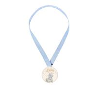 ME TO YOU Tatty Teddy Father's Day No.1 Daddy Medal - Official Collection FGE01007, Grey, Blue, Navy Blue