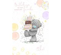 Me to You Tatty Teddy 'Friends and Cake' Birthday Card - Official Collection