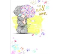 Me to You Tatty Teddy Get Well Soon Bouquet Card - Official Collection