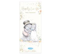 Me to You Tatty Teddy Glass Rose Ornament Wedding Day Gift - Signature Collection