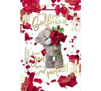 Me To You Tatty Teddy Gorgeous Girlfriend 3D Keepsake Hololgraphic Birthday Greeting Card