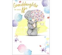 Me to You Tatty Teddy Granddaughter 18th Birthday Greetings Card