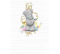 Me to You Tatty Teddy Greetings Card - Bear with Pen