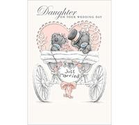 Me to You Tatty Teddy Greetings Card - Daughter Wedding Day