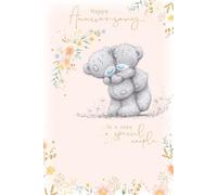 Me to You Tatty Teddy Happy Anniversary Card For A Special Couple With Insert 6 x 9 Inches (15 x 22 Cms) - Official Collection