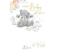 Me to You Tatty Teddy 'Happy Baby Shower' Greeting Card 5 x 7 inches - Official Collection