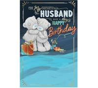 Me To You Tatty Teddy Husband Happy Birthday Card,9 x 6 inch