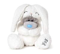 Me to You Tatty Teddy in Bunny Rabbit Dress Up Outfit - Official Collection,Blue,grey,pink,silver