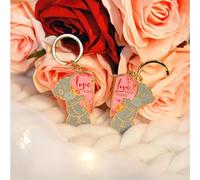 Me To You Tatty Teddy Love You More Official Collection Valentine's Day Two Part Keyring, Red, One Size, red, Taglia unica