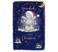 Me To You Tatty Teddy Lovely Grandad Cute Christmas Card 6x9ins - Official Collection