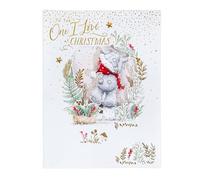 Me To You Tatty Teddy Luxury Handmade Christmas Card In Keepsake Box To The One I Love 12x9ins - Official Collection