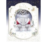 Me To You Tatty Teddy Luxury Handmade Christmas Card In Keepsake Box To The One I Love 8x10ins - Official Collection