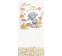 Me to You Tatty Teddy Mother's Day Card For Nannie 4 x 8" - Official Collection