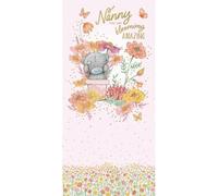 Me to You Tatty Teddy Mother's Day Card 'Nanny You Are Blooming Amazing' 4 x 8" - Official Collection