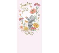 Me to You Tatty Teddy Mother's Day Card Thank You Grandma 4 x 8" - Official Collection